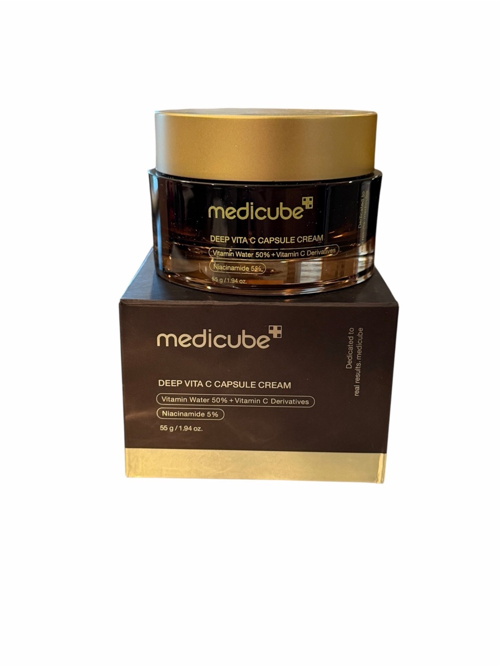 MEDICUBE Deep Vita C Capsule Cream 55g 1.94 Oz K-Beauty Dark Spot Treatment NEW